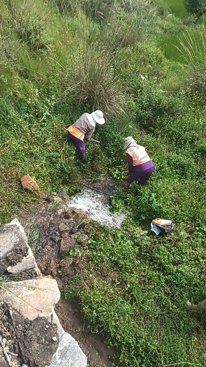 During cleaning photo