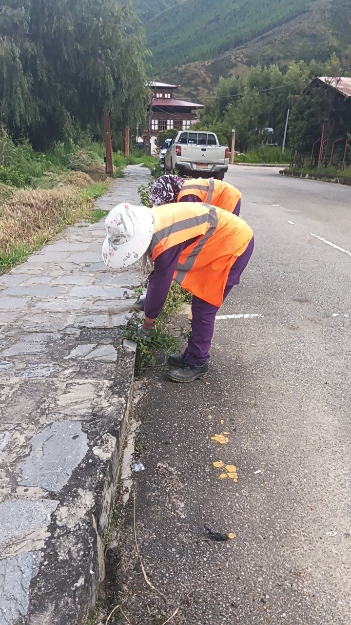 During cleaning photo