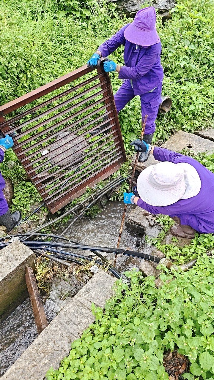 During cleaning photo