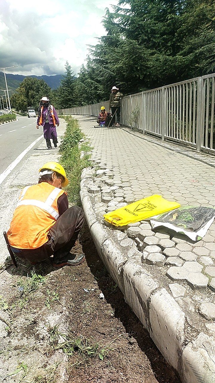 During cleaning photo