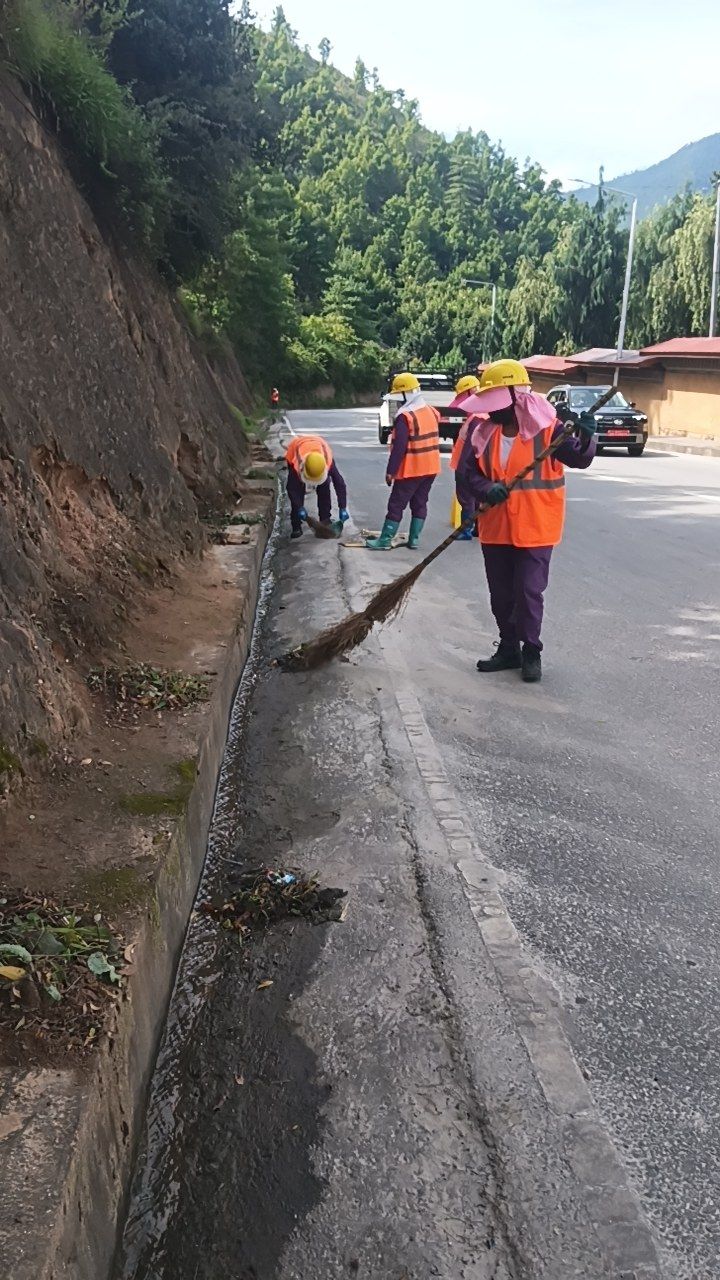 During cleaning photo