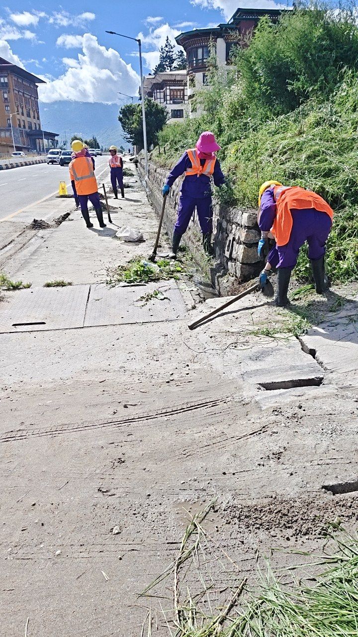 During cleaning photo