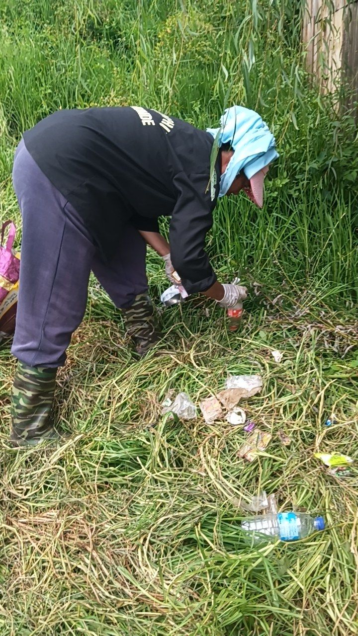 During cleaning photo