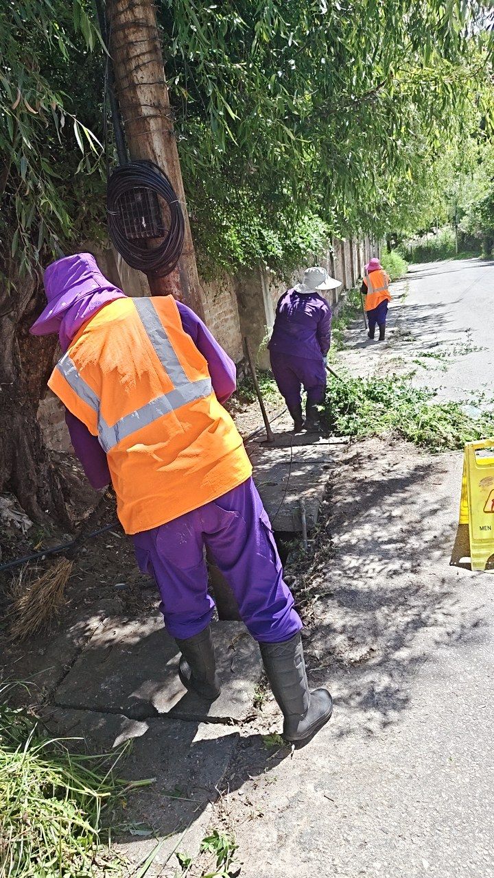 During cleaning photo