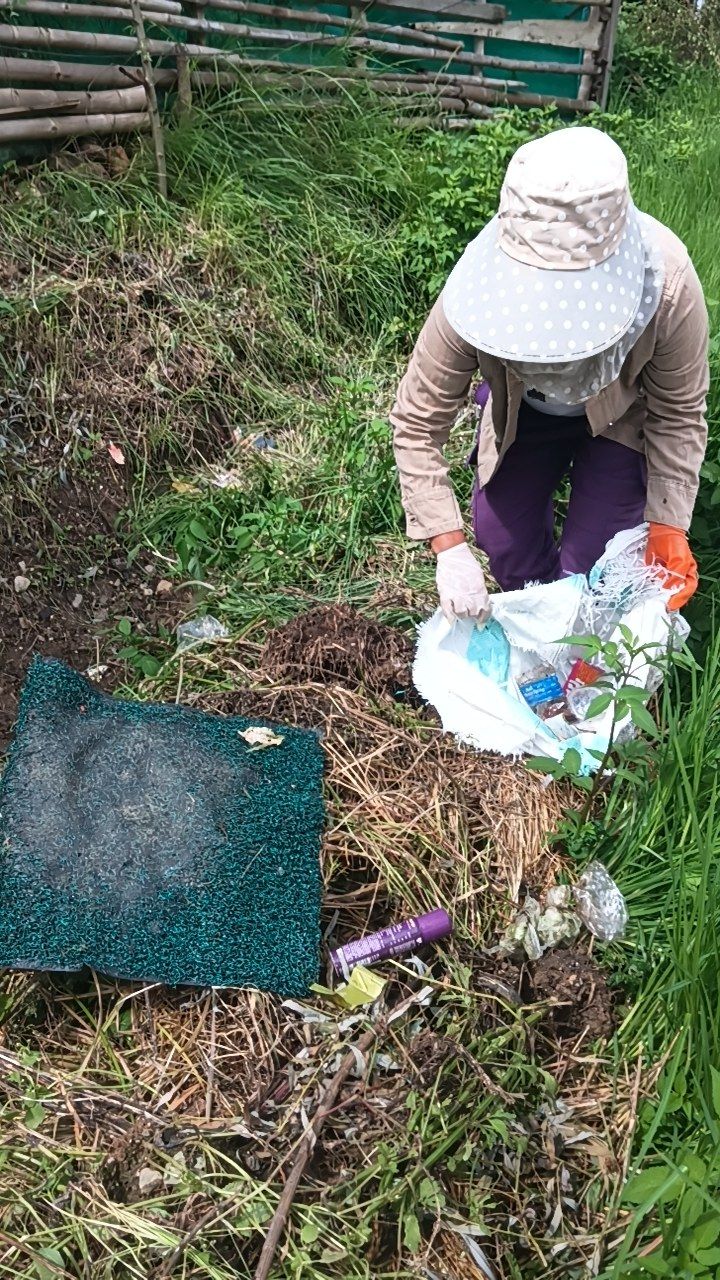 During cleaning photo