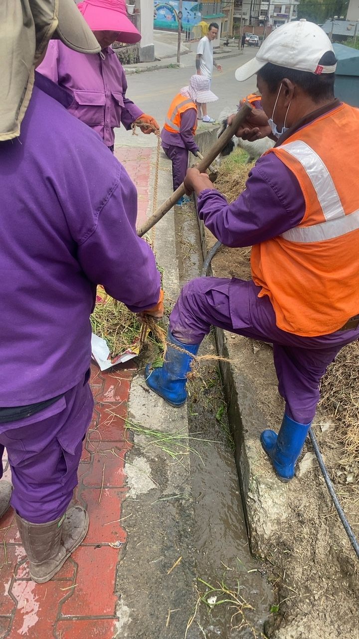 During cleaning photo