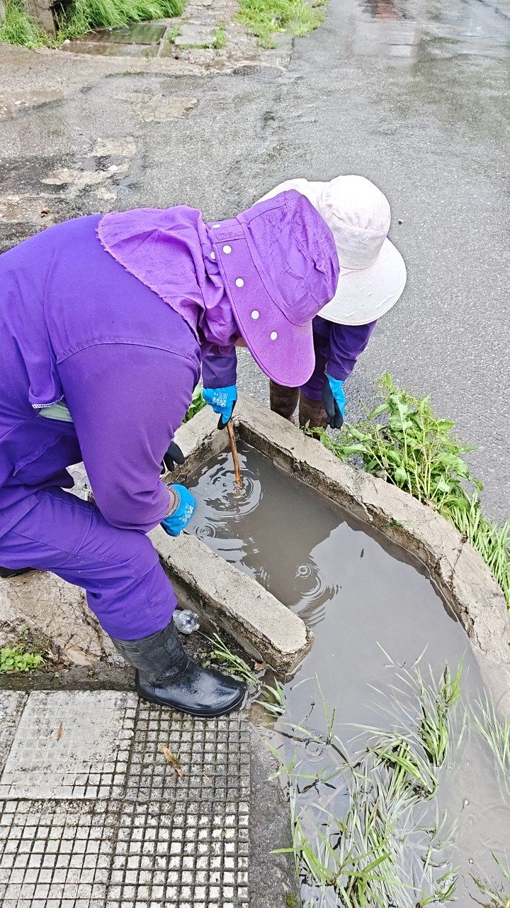 During cleaning photo