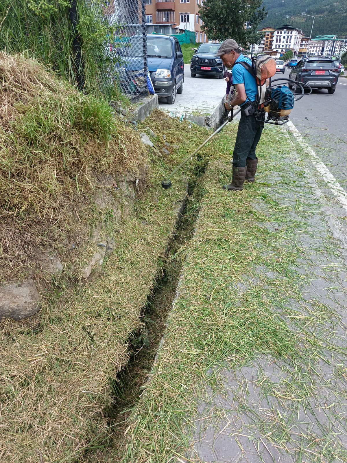 During cleaning photo