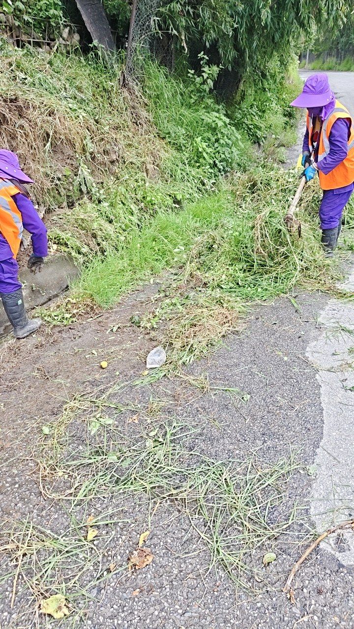 During cleaning photo