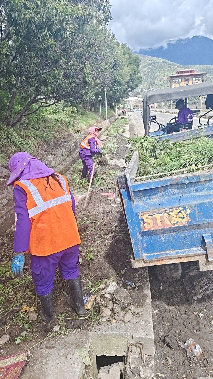 During cleaning photo
