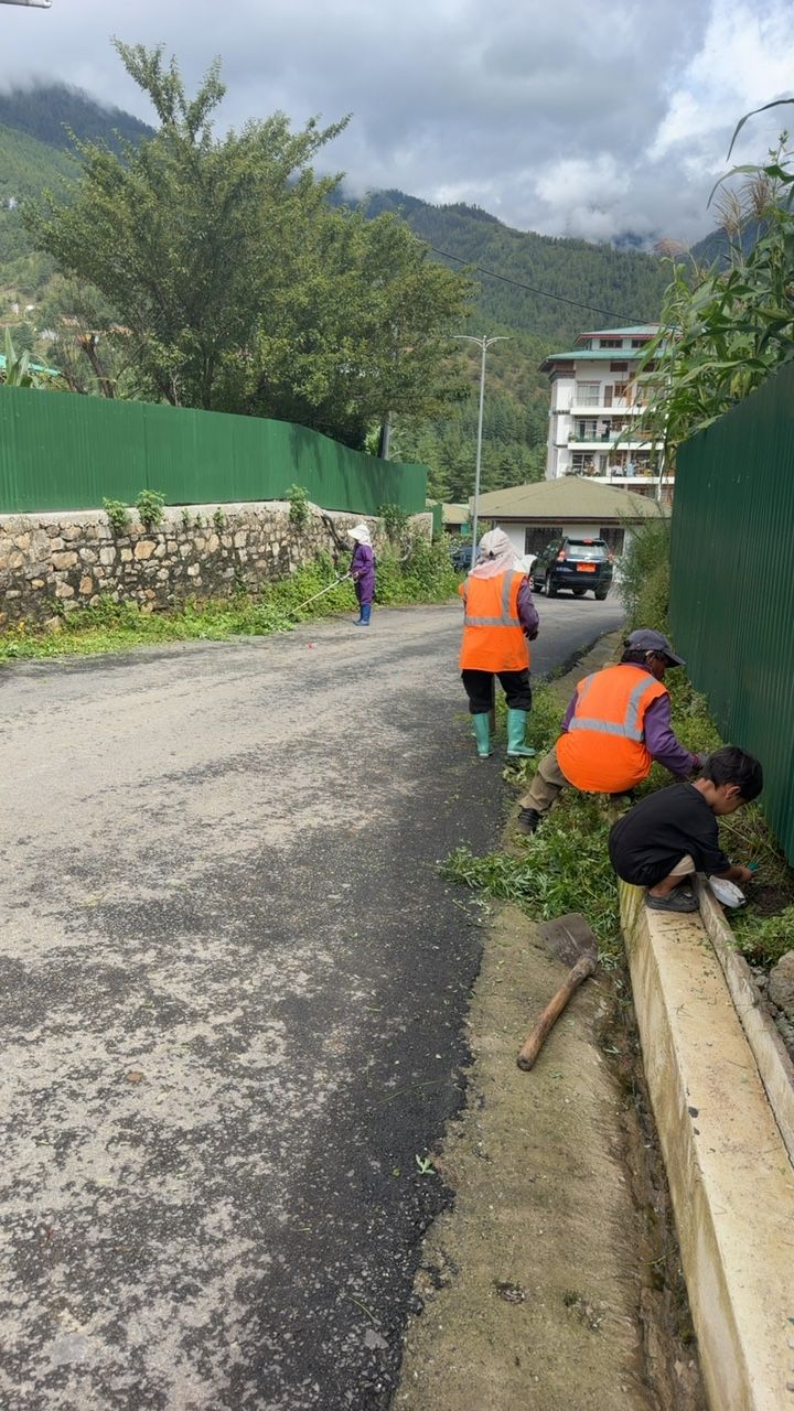 During cleaning photo