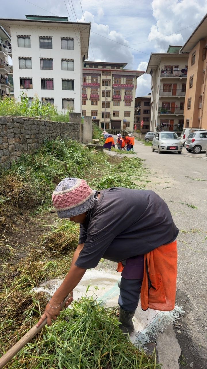 During cleaning photo
