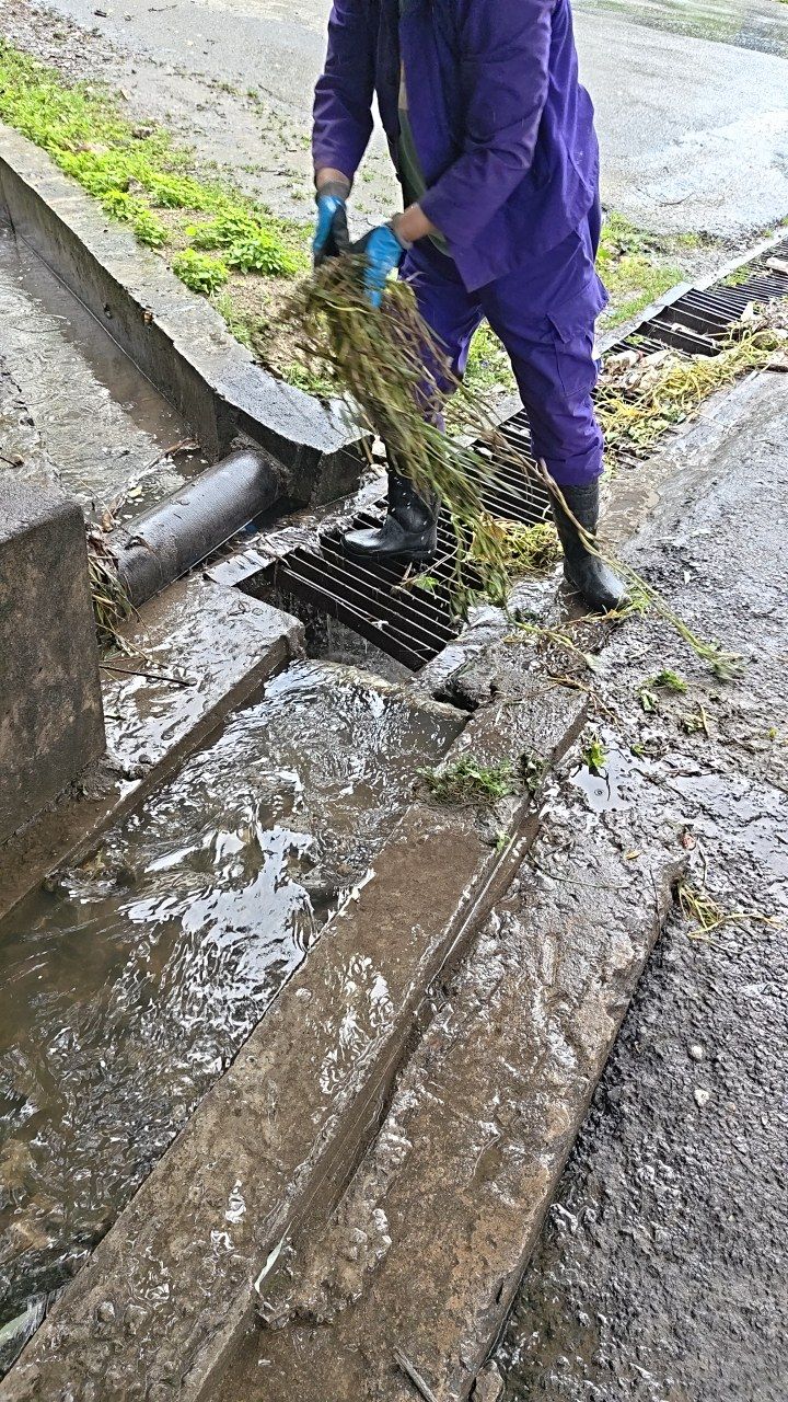 During cleaning photo