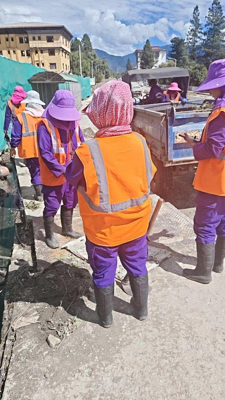 During cleaning photo