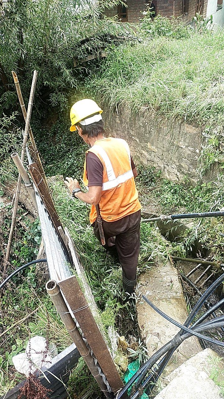 During cleaning photo