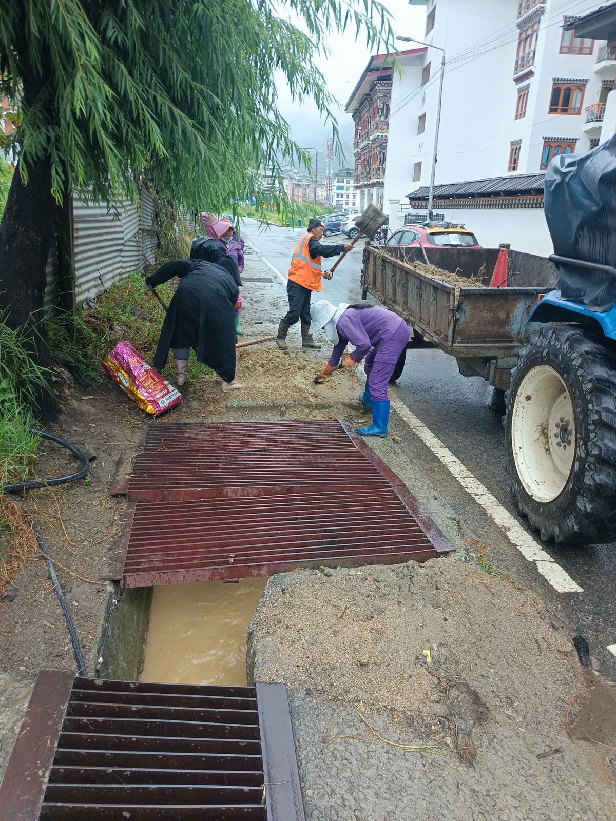During cleaning photo