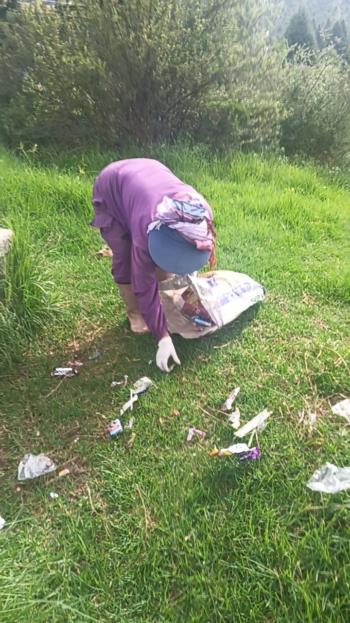 During cleaning photo