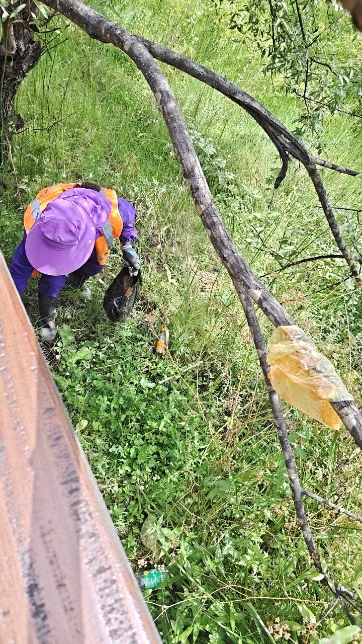 During cleaning photo