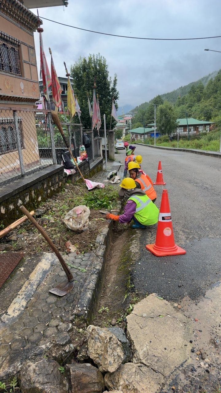 During cleaning photo
