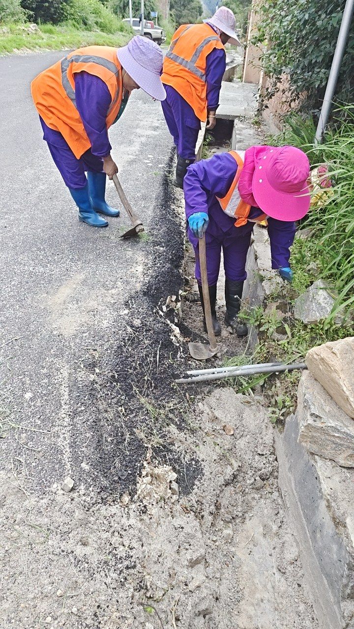 During cleaning photo