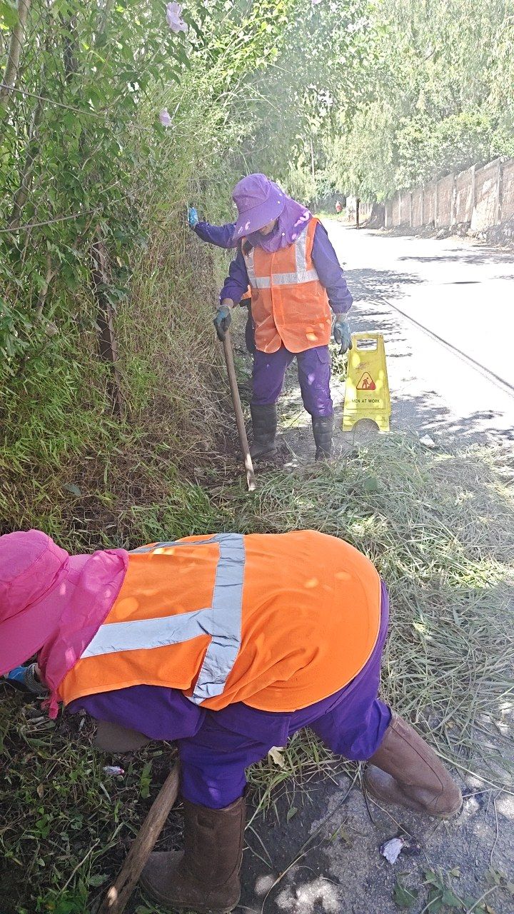 During cleaning photo