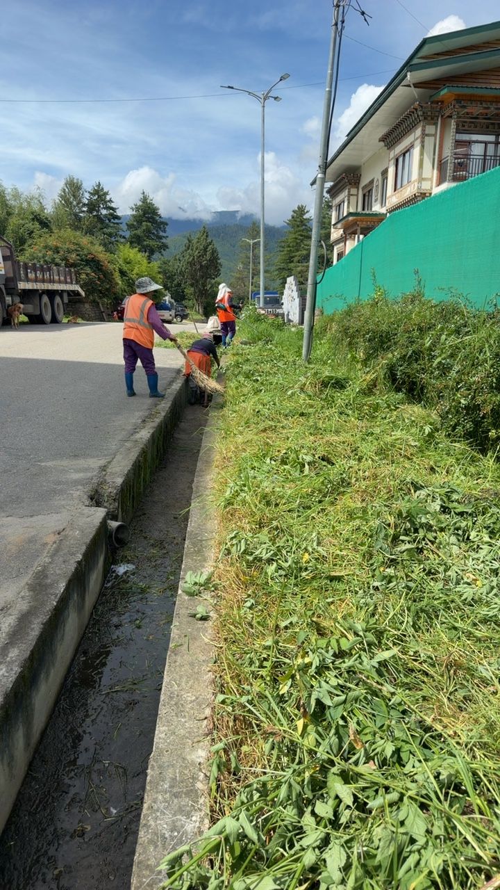 During cleaning photo
