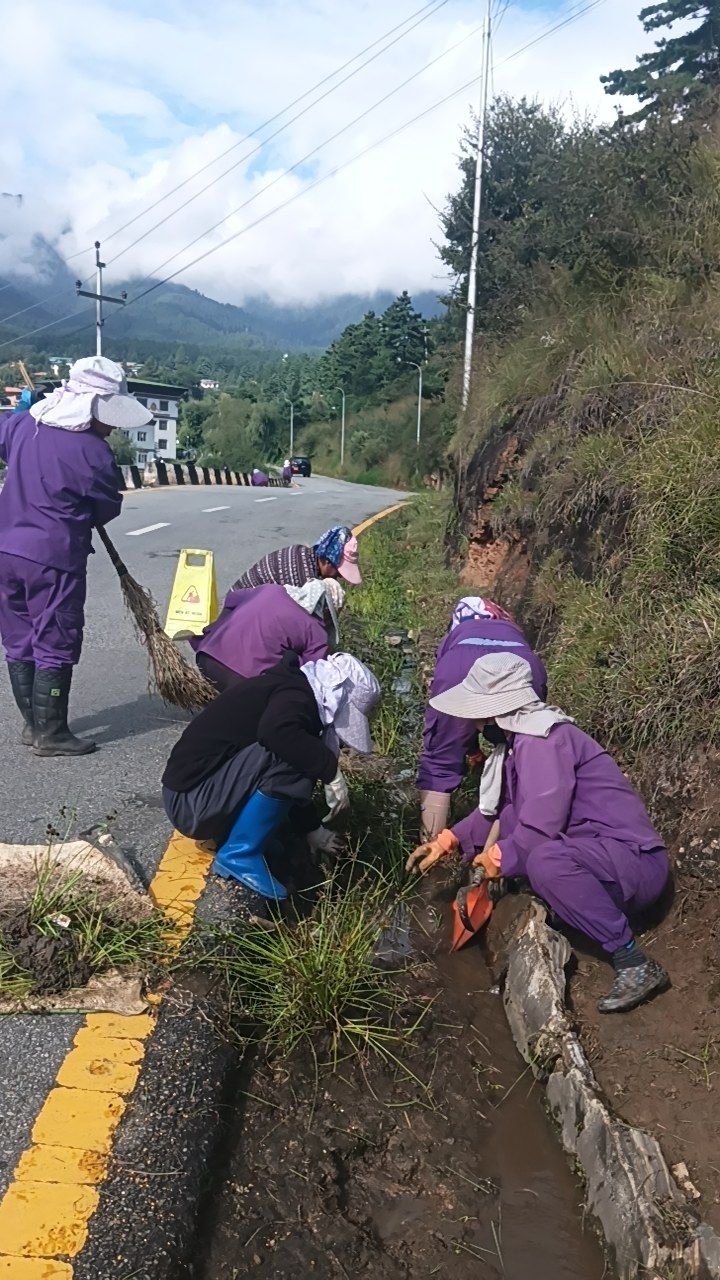 During cleaning photo