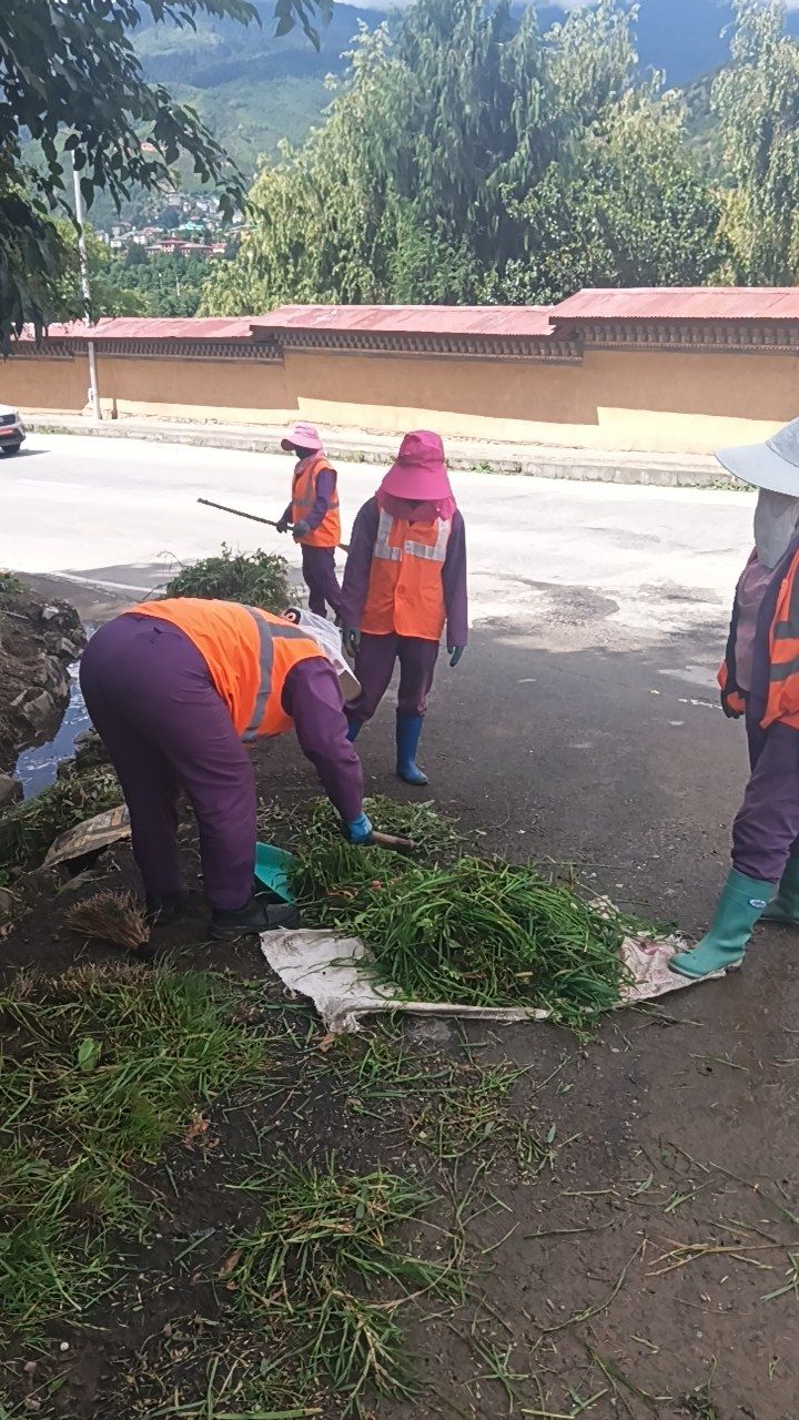 During cleaning photo