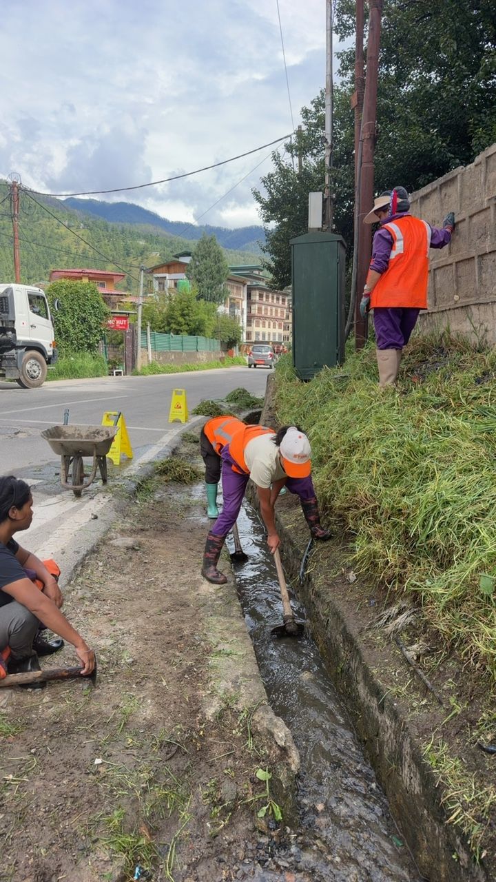 During cleaning photo
