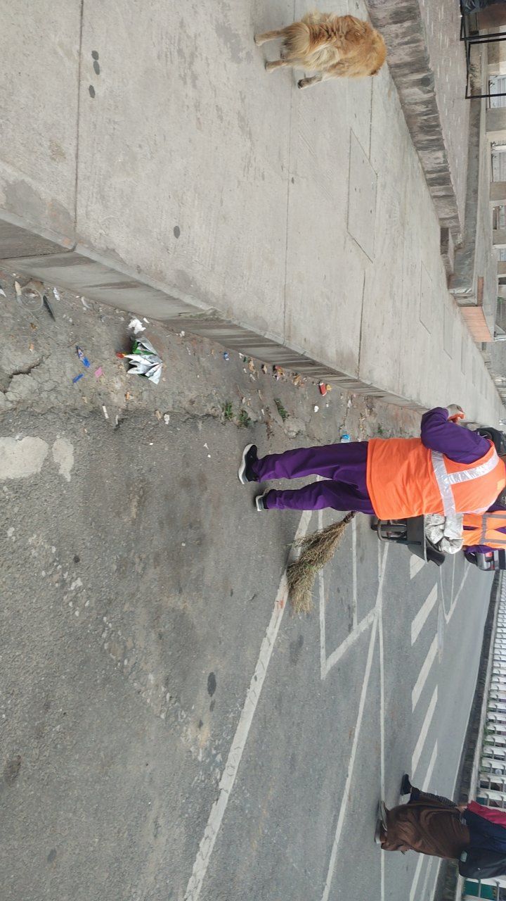 During cleaning photo