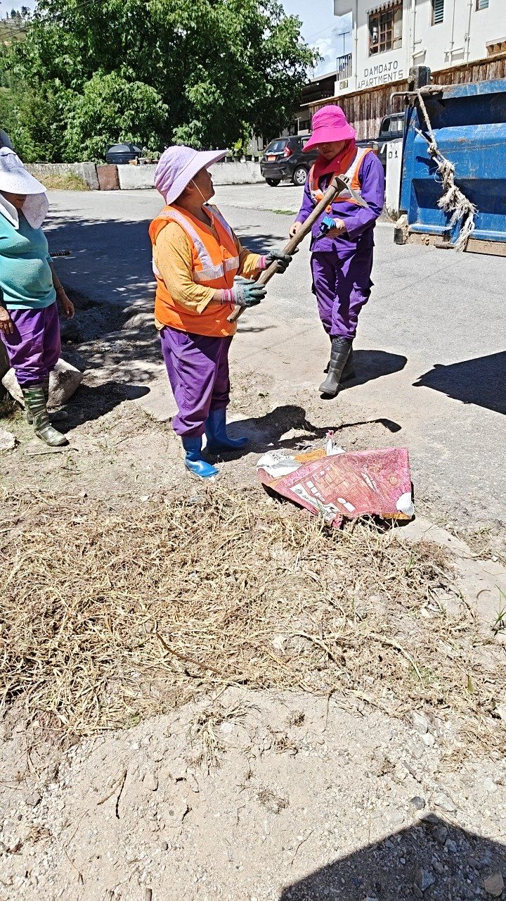 During cleaning photo