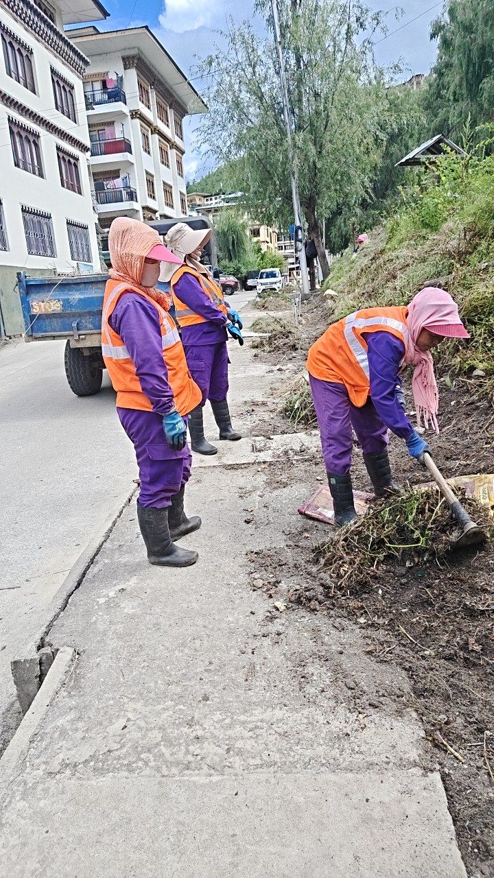 During cleaning photo