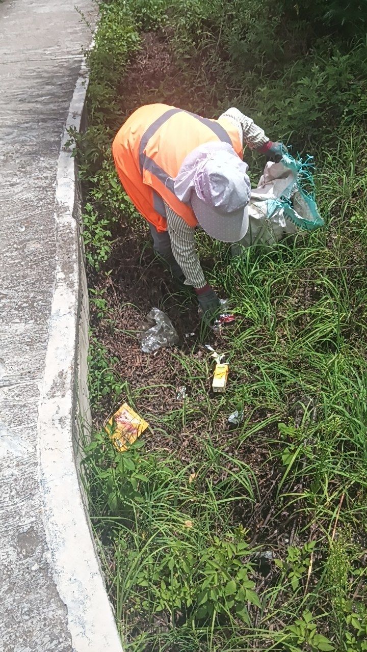 During cleaning photo