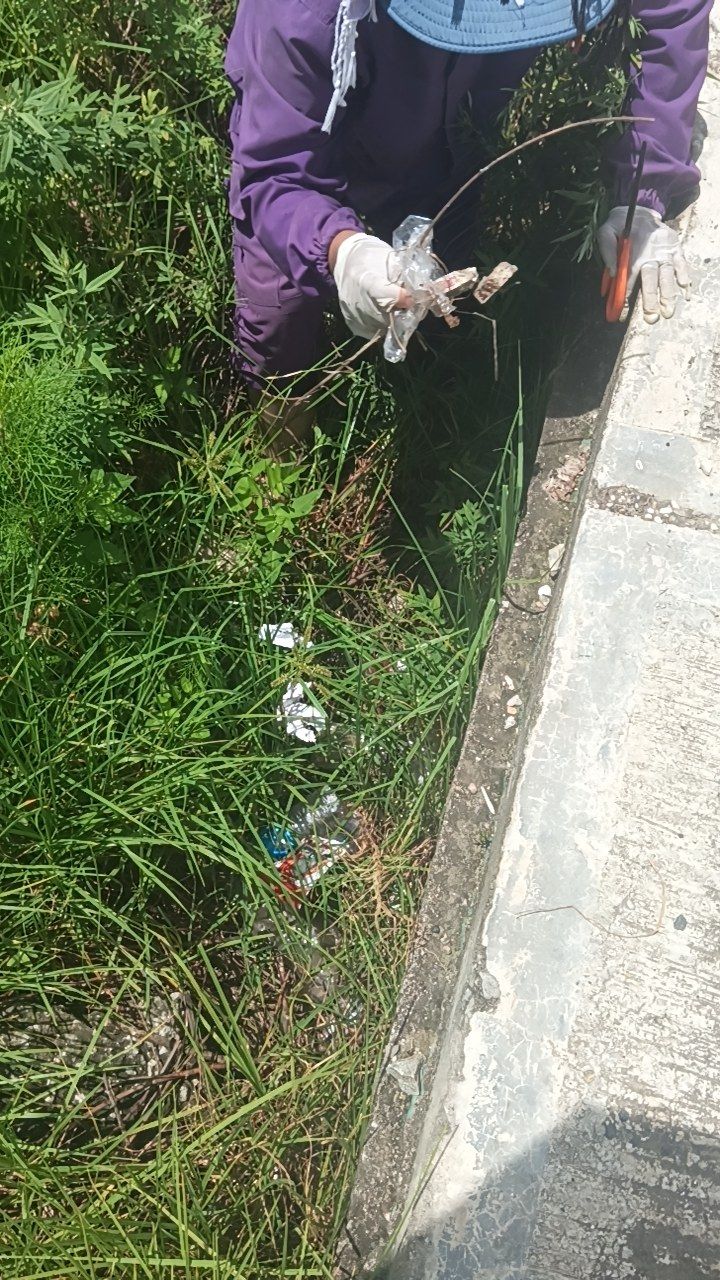 During cleaning photo