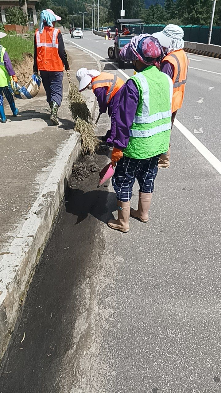 During cleaning photo