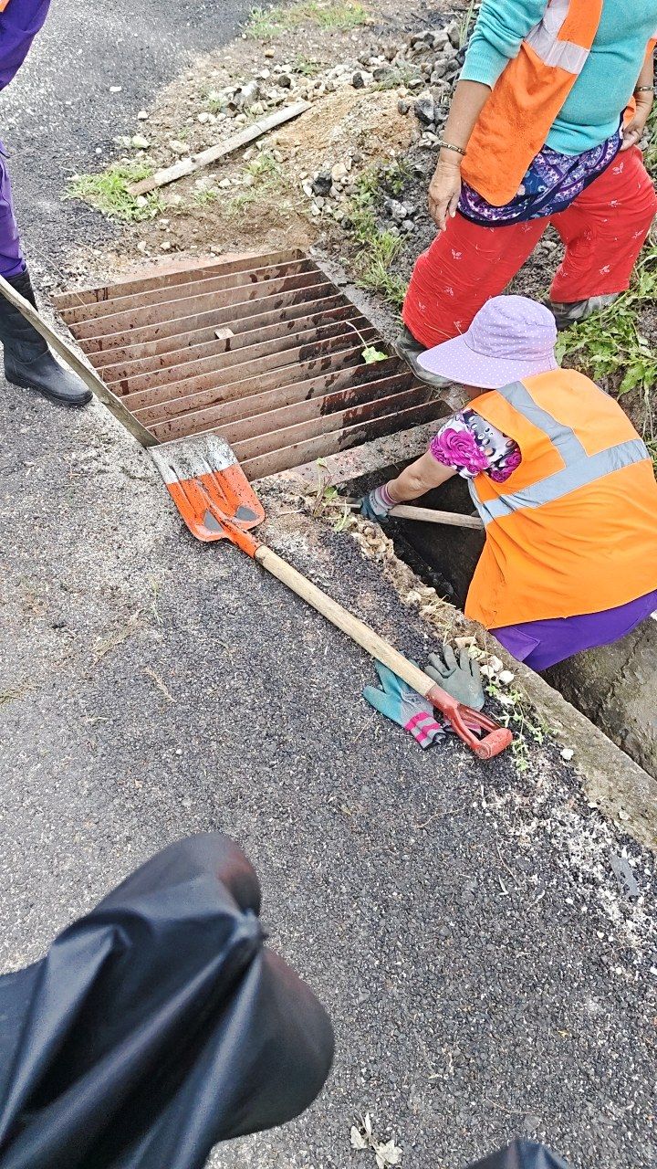 During cleaning photo